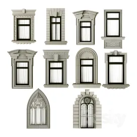 Classic frame window